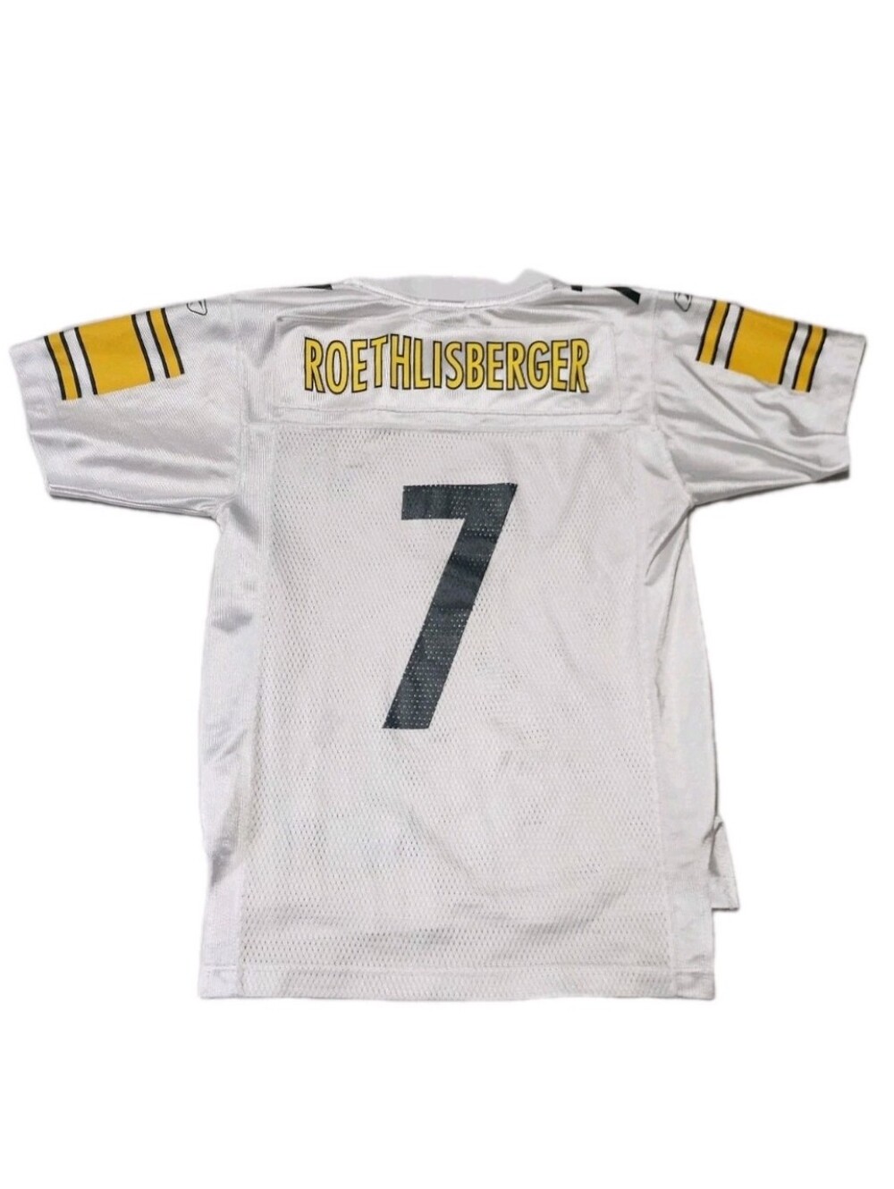Reebok Big Ben Roethlisberger Pittsburgh Steelers Jersey Shirt Youth M 10-12